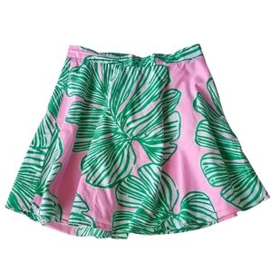 Lilly Pulitzer Skirt - Girls Size 14 - Gabriella Who Let the Fronds Out Flare